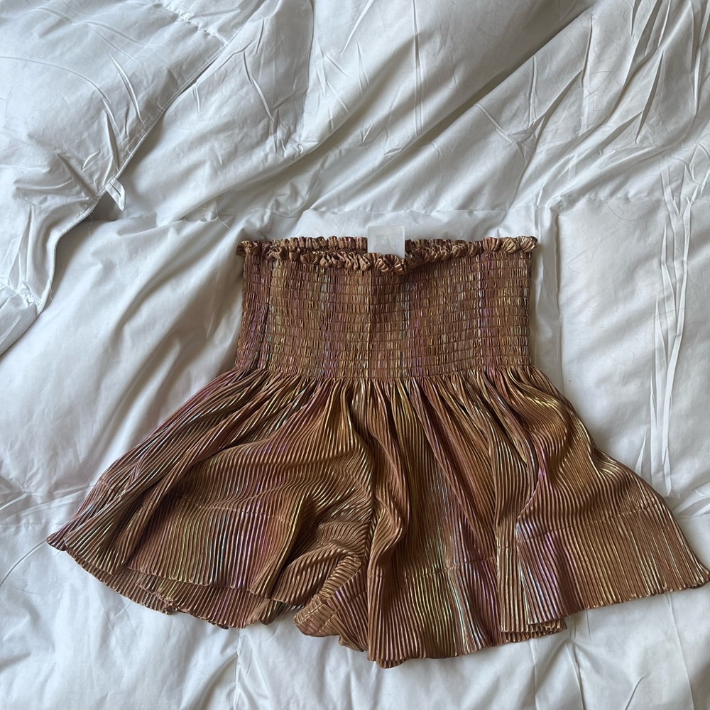 Queen of Sparkles Metallic Skirt